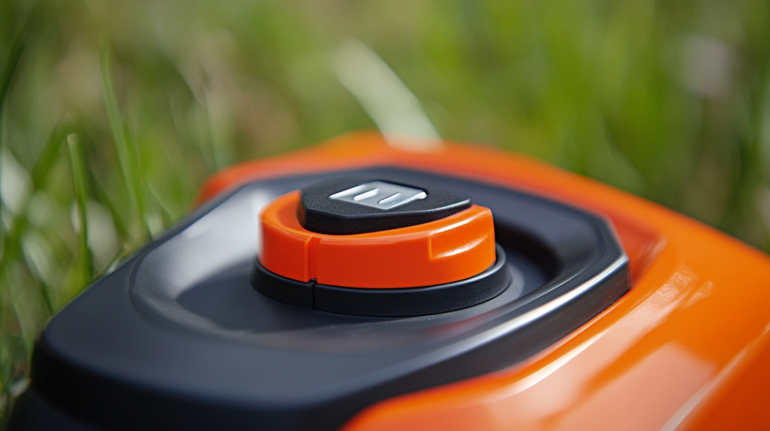 electric lawnmower on off switch